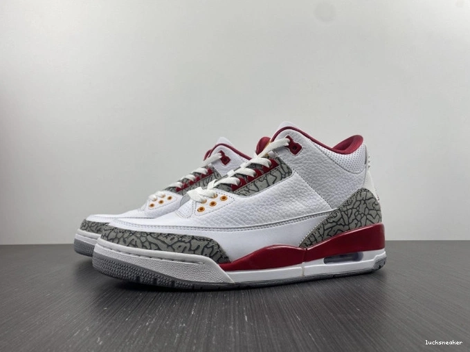 Cheap LUCY Red CT8532-126 Retro Jordan 3 Cardinal 0713